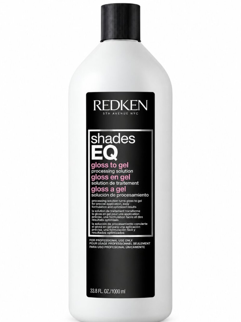 Redken Shades EQ Gloss-to-Gel Processing Solution 33.8 oz / 1 Liter